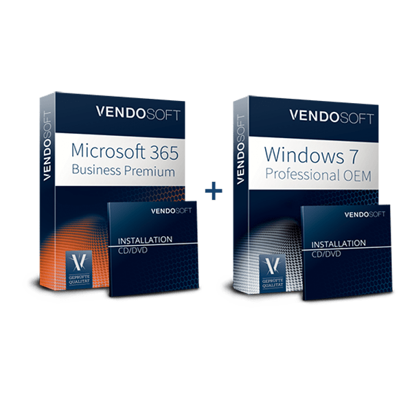Hybride Cloud Produkte Bundle Microsoft 365 und Windows 7
